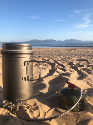 Day 14: Aberdaron to Traeth Llanddwyn (on Anglesey), distance: 96km, climbing: 1,058m